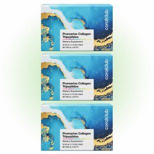 Промарин трипептиди колагену Корал Клаб Курс на Місяць | Promarine Collagen Tripeptides Coral Club 227003 фото